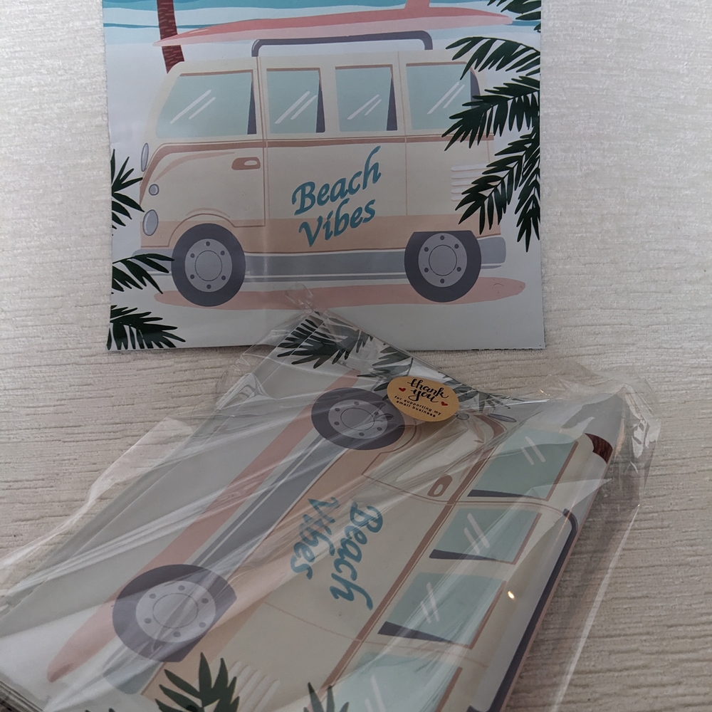 Beach Vibes Polymailers 20 Pk Very Thick Material 10" By 13" - Picture 6 of 6